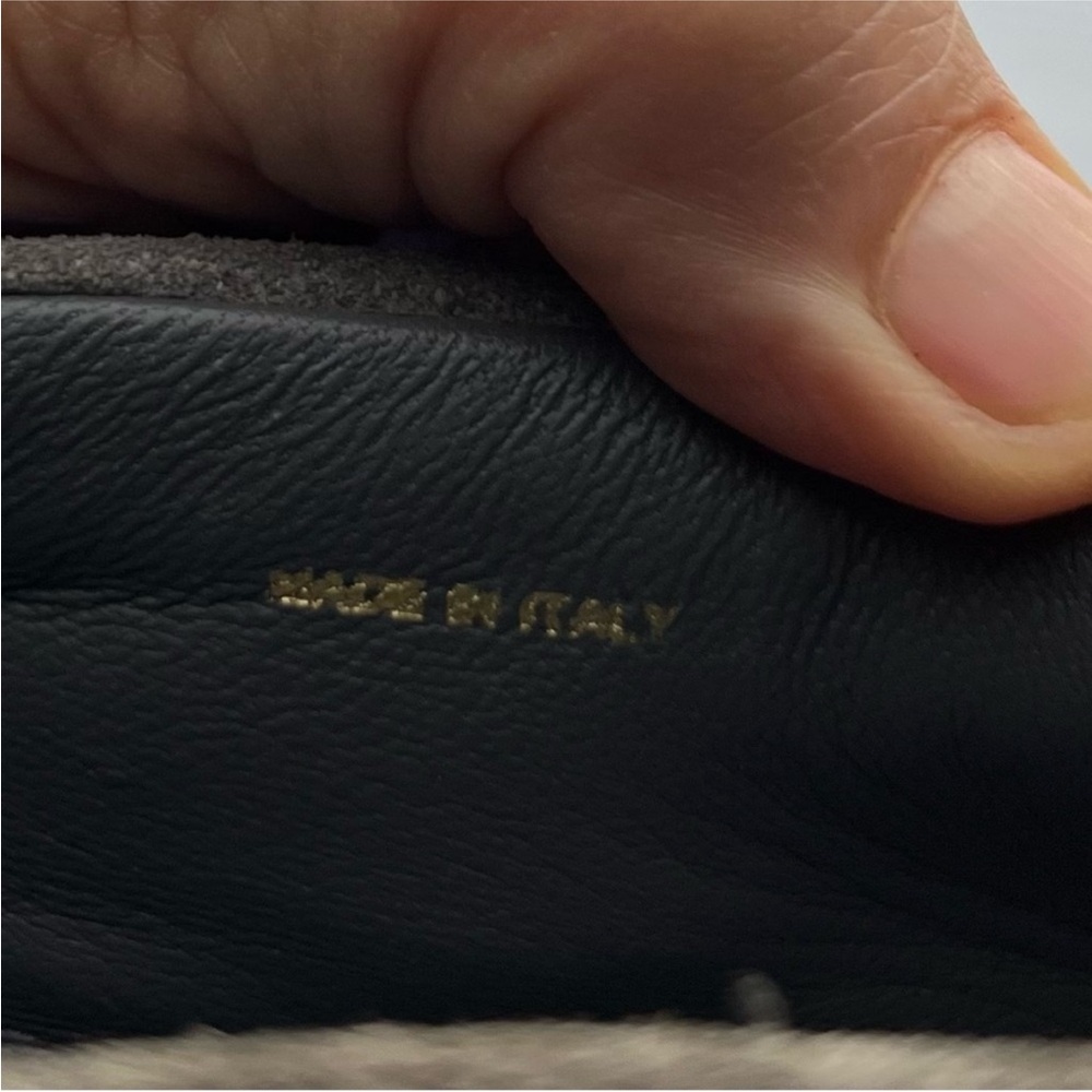 Prada grey suede espadrilles.  Size 39.5.  Size 9. In good condition!! - Picture 6 of 6